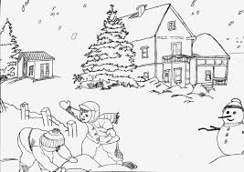 Malvorlage Winter Kostenlose Ausmalbilder Zum Ausdrucken