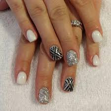 Ask ladies what colors are their favorite for nail coloring. 60 Examples Of Black And White Nail Art Cuded