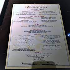 New Cheesecake Factory Menu For Spring 2017 Jersey Girl Cooks