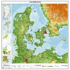 Click on the tags below to find other worksheets in the same category. Danmarkskort Fysisk