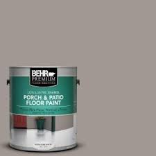 Deck Behr Premium 1 Gal Pfc 73 Pebbled Path Low Lustre Porch And Patio Floor Paint Patio Flooring Painted Patio Painted Floors