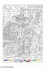 Dibujos Para Colorear Dificiles Con Numeros