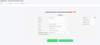 Drucken sie ihre mobile paketmarke jetzt direkt an der packstation! Versandarten Dhl 3 0 Und Alle Funktionen Beta Xentral Erp Software Gmbh