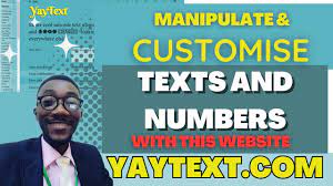 YAYTEXT Manipulate Your Texts With Yaytext - YouTube