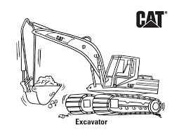 A coloring page that contains a collection of pictures of construction vehicles, ranging from dump trucks, cement mixer trucks and other interesting images. Construction Vehicle Coloring Pages Free Printable Coloring Pages For Kids