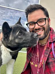 Update: ADOPTED WE HAVE AN AKITA ❤️ Meet Niso, a 1-year-old female who  loves bellyrubs! She can be quite vocal and will bark at anyone or anything  she finds unacceptable, interesting, perplexing,