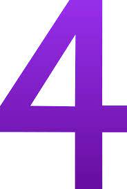 4 The Number Four Free Clip Art Free Clip Art Clip Art Numbers