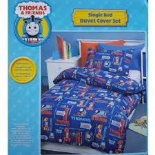 Thomas & friends (previously known as thomas the tank engine & friends ) is the name of the television series based on the railway series by the reverend w. Thomas And Friends Duvet Cover Set Single Bed Track Star Thomas Online