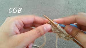 For free giveaways go to www.purlavenue.com How To C6b And C6f Knitted Pattern Youtube