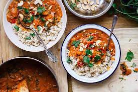Vegan Cashew Peanut Stew With Roasted Butternut Squash Parsnip Ghanaian Nkatenkwan Recipe Yummly Recipe Recipes Vegetarian Recipes Vegan Recipes
