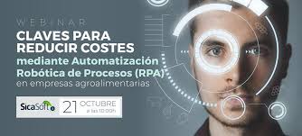 Webinar automatización robótica de procesos (RPA)Presentado por SICASOFT el  21 de Octubre