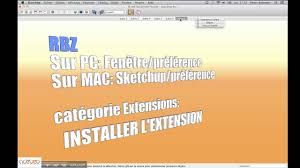 Plugin Telechargement Installation Sketchucation 1