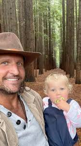 I took my daughter to the #californianredwoodforest plantation north of  Melbourne for her birthday! 🎁 🌲!, She was def in her element., I also  found inspiration for a new song