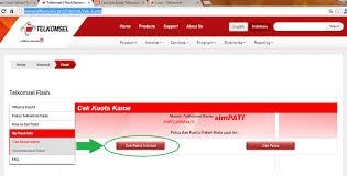 Cek Sisa Kuota Telkomsel Flash Paket Internet Simpati Cara Tutorial Terbaru