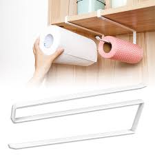 Maybe you would like to learn more about one of these? Kitchen Roll Holder Under Shelf Paper Towel Rack Over Door Stainless Steel Wish
