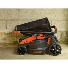 Black And Decker Electric Lawn Mower Parts Canada Black Decker 40 Volt Max Lithium Ion Push 16 In Cordless Electric Lawn Mower Battery Included At Lowes Com