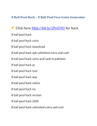About 8 ball pool cheats. 8 Ball Pool Hack 8 Ball Pool Free Coins Generator