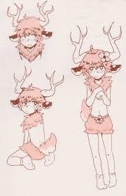 Cute Deer Boy Cute Anime Character Anime Characters Furry Art