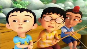 Upin ipin is a 2007 malaysian television series of animated shorts produced by les copaque production which features the life and adventures of the eponymous twin brothers in a fictional malaysian kampungoriginally a side project for the blockbuster animated film geng. Upin Ipin Hari Raya 2018
