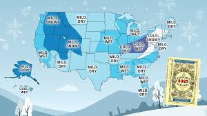 Old Farmer's Almanac snow map reveals where winter could be snowiest