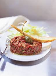 Tartare De Boeuf Classique Ricardo Recipe Tartare Recipe Food Steak Tartare