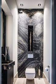 New fixtures in the bath and this once boring bathroom was transformed to classic luxury! 41 Half Bathroom Ideas For Beautiful Bathroom Design Bathroom Inspiration Modern Small Bathroom Remodel Designs Luxury Bathroom Inspiration