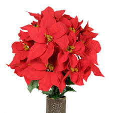 Maybe you would like to learn more about one of these? Red Poinsettia Silk Cemetery Flowers Cemetery Flowers