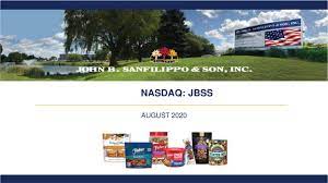 (jbss) stock quote, history, news and other vital information to help you with your stock trading and investing. John B Sanfilippo Son Jbss Investor Presentation Slideshow Nasdaq Jbss Seeking Alpha
