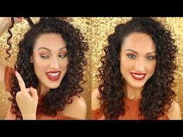 How To Get Super Defined Curly Hair The Glam Belle Youtube Super Curly Hair Define Curly Hair Curly Hair Styles