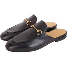 GUCCI Princetown 經典馬銜鍊穆勒鞋(黑色) | 其他穿搭配件| Yahoo奇摩購物中心