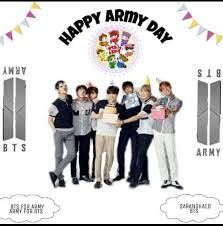 I haven't been here long, but it feels like i've known bts forever. Bts Army Happy Army Day Semoga Army Selalu Facebook