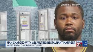 Man charged with assaulting Nashville restaurant manager