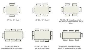 Table Seating Guide Round Table Sizes Dining Table Dimensions 8 Seater Dining Table