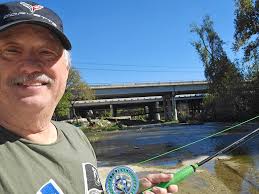 Fishing at Brushy Creek near Round Rock