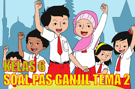 Ujian tengah semester 1 kelas iii pendidikan lingkungan hidup tulungagung. Soal Pas Uas Ganjil Kelas 6 Tema 2 Persatuan Dalam Perbedaan Kapuas Raya