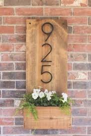 Modern House Numbers Warmly En 2020 Numeros De Maison Moderne Maison Moderne Numero Maison