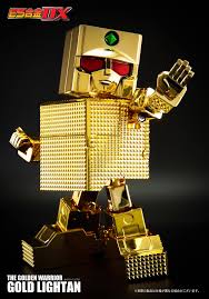 If you're looking for genesis climber mospeada. Action Toys Es Gokin Dx Golden Warrior Gold Lightan 24k Gold Marvelous Toys