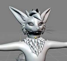 Narru 🎀 on X: Added some new fluff, tail, hair and extras to the Rexouium  playermodel (VRchat) t.coeWjjSn0POD  X