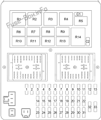 Fuse box diagram (location and assignment of electrical fuses and relays) for jeep liberty / cherokee (kj; Fuse Box Diagram Jeep Grand Cherokee Wj 1999 2005