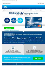 Learn more in our review. Citi Simplicity Email Offer How Solid Myfico Forums 4851671