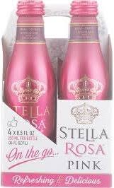 She's a tease on the eyes but means business on the palate. Stella Rosa Pink 4 Pack Aluminum Cheersrus