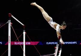 Defending world champion nina derwael practices her uneven bars routine in podium training at the stuttgart 2019 worlds. Gold And Silver For Belgian Gymnast At European Championships The Bulletin