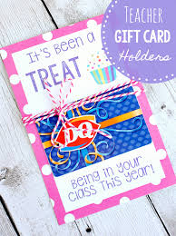 But they're more than just practical. Teacher Appreciation Gifts Printable Gift Card Holders