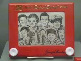 Etch A Sketch Art Etch A Sketch Art Andy Griffith Etch A Sketch