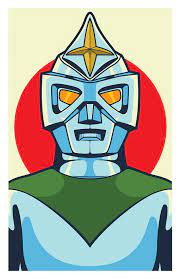 Mirrorman 11x17 Print Etsy 11x17 Kaiju Wallpaper Keren