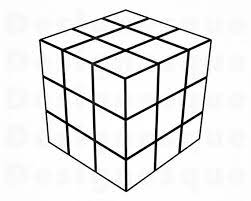This is the cube's base colour. Rubik S Cube 2 Svg Rubik S Cube Svg Rubik S Etsy