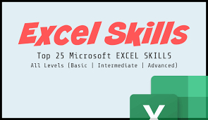 However, most hiring managers actually make their decision based on soft skills , even though they talk about all the technical skills required. 25 Excel Skills All Levels Basic Intermediate Advanced Test
