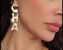 Chanel Button Earrings Etsy 2025