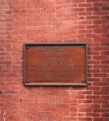 Historic Sign Monroe County Jail Stroudsburg Pennsylvania Paul Chandler April 2019