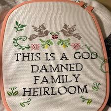 Last week we spent a little bit of time pondering the end of the world. Funny Snarky Subversive Modern Cross Stitch Pattern Thou Shall Not Stress Over The Opinions Of A Little B Tch Instant Download Kits How To Craft Supplies Tools Kromasol Com